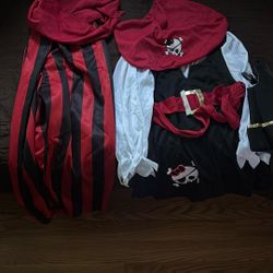 Disfraz De Pirata  Niño Y Niña