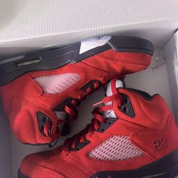 Jordan 5 Retro Raging Bull Red Size 8 Men’s