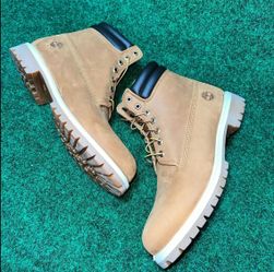 TIMBERLAND 6 INCH DOUBLE COLLAR - SHOES - MEN'S - RUST BROWN