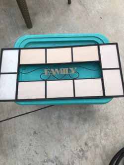 Family Picture Frame Home Decor