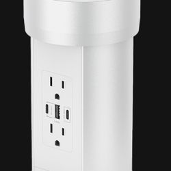 Pop Up Outlets With USB USB-C And USB-A 