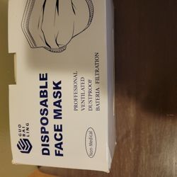 Disposable face masks 8.00 per 100, We Also Have K95