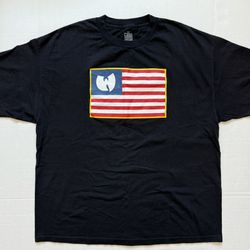 🔴Wu-Tang Shirt Size 2XL Iron Flag Wu-Wear Rza U-God Method Man