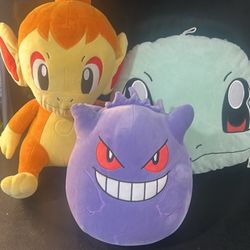 Huge Pokemon stuff animals