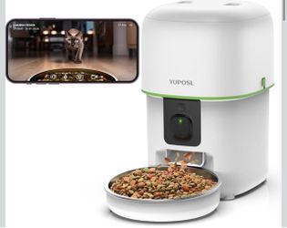 Brand new in box automatic car feeder / dispenser with camera and wi-fi