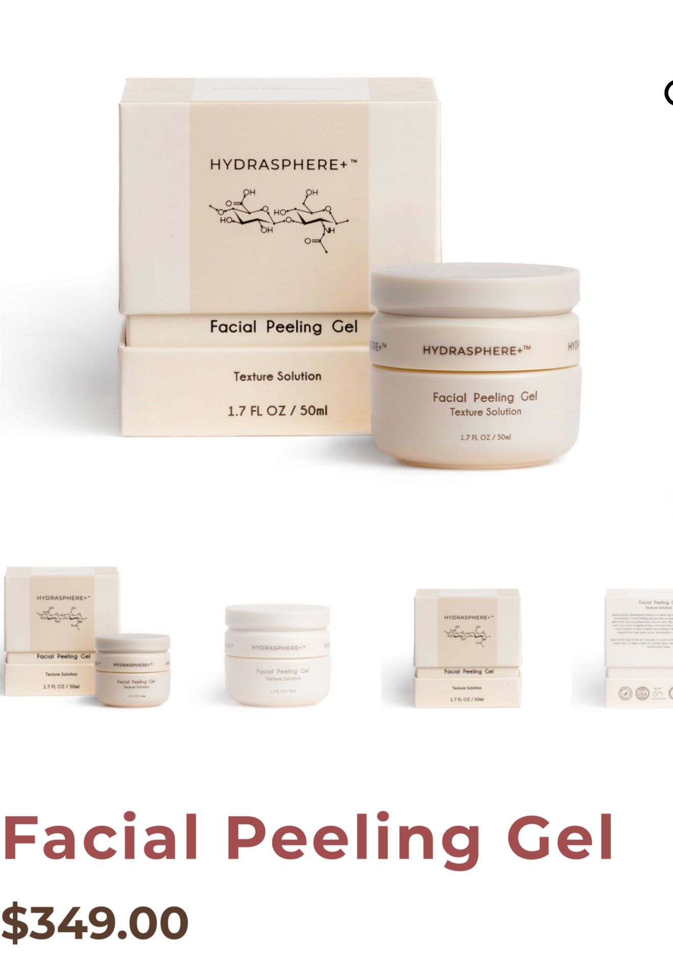 Hydrasphere Facial Peeling Gel