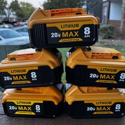 🆕 DeWalt 20V 8Ah Replacement Battery 🔋