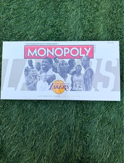 Lakers Legends Edition Monoply Authentic