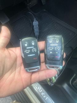 Ram smart key cut and programmed