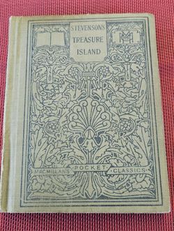 Antique 1914 STEVENSON'S TREASURE ISLAND  BOOK