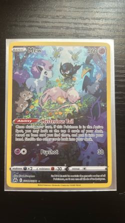 Mew Pokemon card