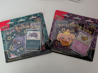 Pokemon PALDEAN FATES TECH STICKER