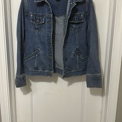 Eddie Bauer Jean Jacket Size L