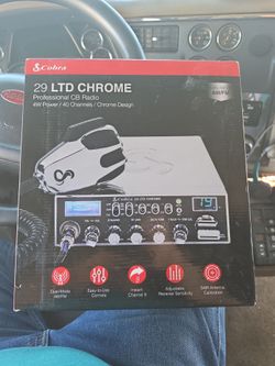 29 LTD CHROME 40 CHANNEL CB RADIO