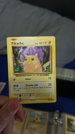 Fat Pikachu 2016 card