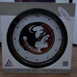 FSU Florida State Wall Clock