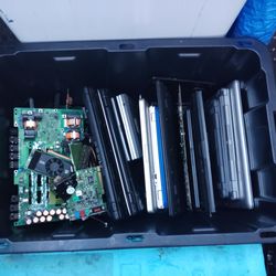 Electronic golf scrap