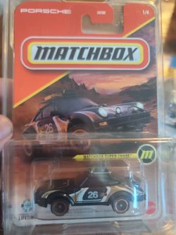 Matchbox 1985 porsche 911 rally super chase