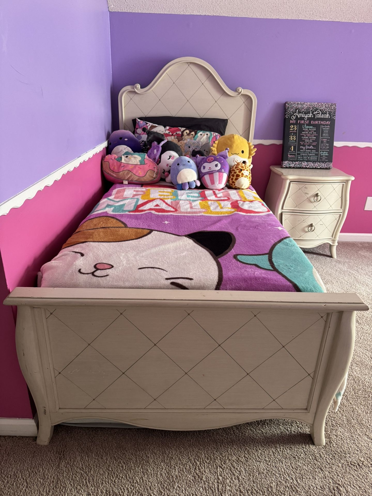Princess Twin Bedroom Set