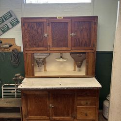 Antique Hoosier Cabinet