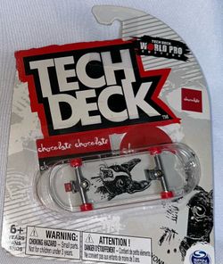 Tech Deck Chocolate Fingerboard, World Pro Edition Collectible