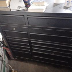 MATCO 4S "19"👈 DRAWER HUGE TOOL CHEST W/ PAPER TOWEL HOLDER  FS/FT