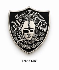 Las Vegas Raiders Shield Enamel Pin