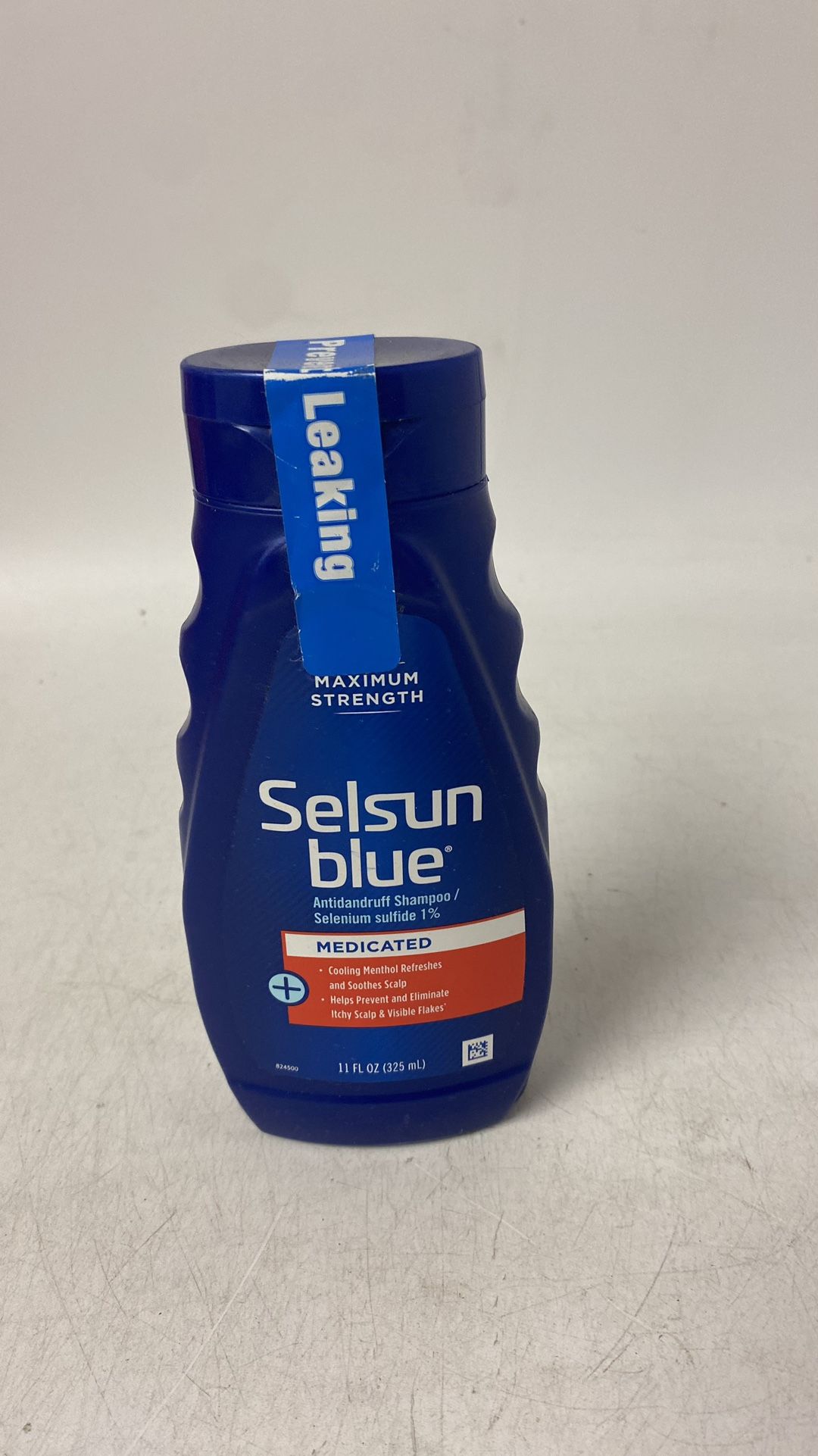Selsun Blue Medicated Anti-dandruff Shampoo with Menthol, 11 fl. oz., Maximum