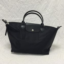Longchamp Le Pliage Neo Tote Bag size  Large Black