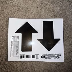 Black Arrow Stickers
