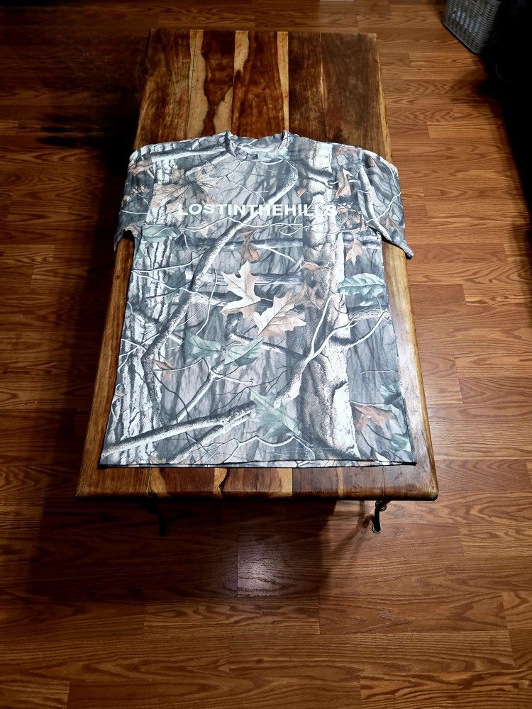 Lost Hills Men's Camo Short Sleeved Shirt