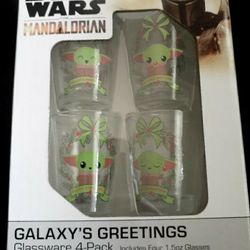 Star Wars Mandalorian Glassware