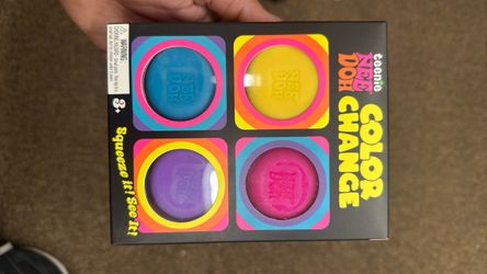 Teenie Nee Doh Color Change 4-Pack