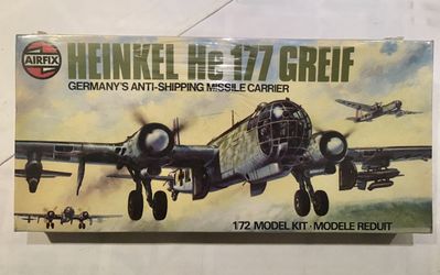 3/3 Henkel HE 177 Greif German Anti-shipping Missile Carrier Model Kit