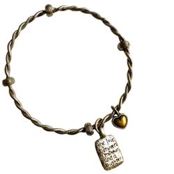 Brighton "Art and Soul" "Daughter" Bangle Bracelet