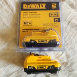 Dewalt 12v Batteries 3.0 And 2.0 Brand New Price For Both