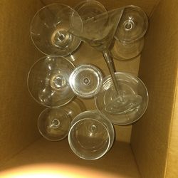 Martini glasses