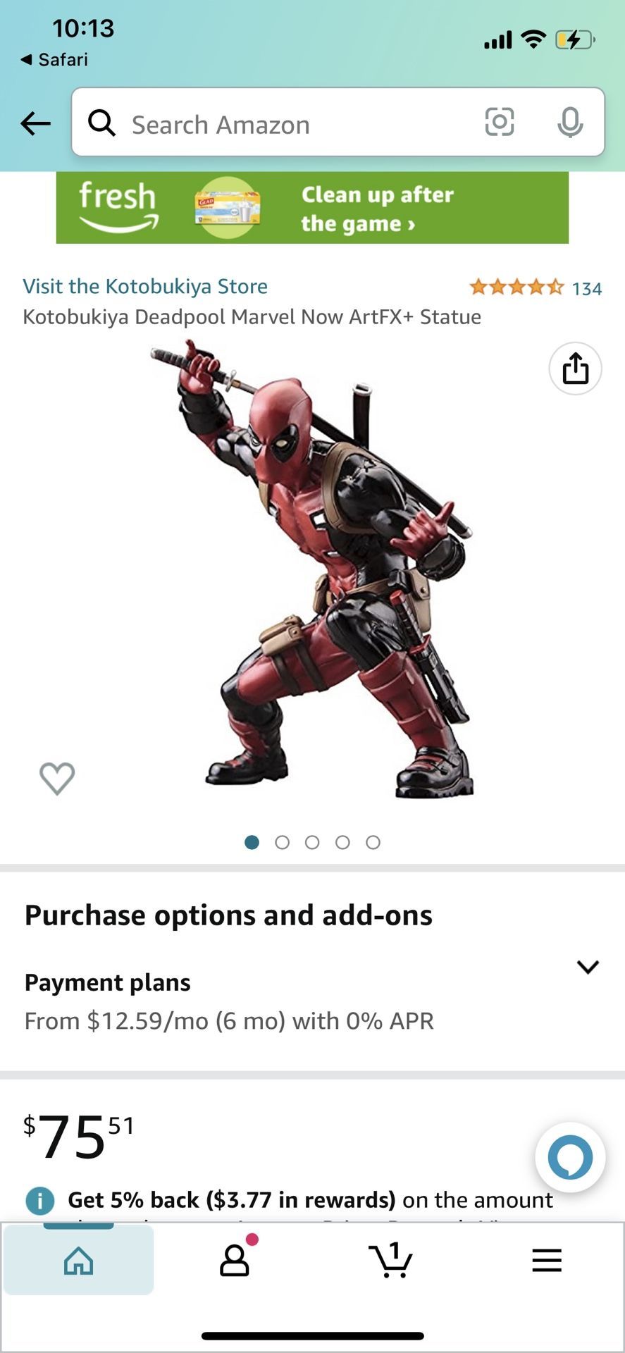 Deadpool Statue
