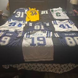 NFL Jerseys Plus 2 NBA Jerseys 