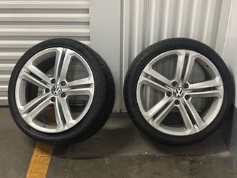 2012-2017 Volkwagen CC 69924 Wheel 18 x 8 Rim Hyper silver Made in Germany