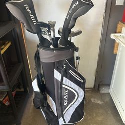Top Flite Golf Clubs With Bag 