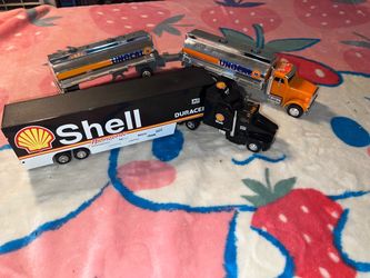 Die-Cast Toy Semi Truck Set of 3