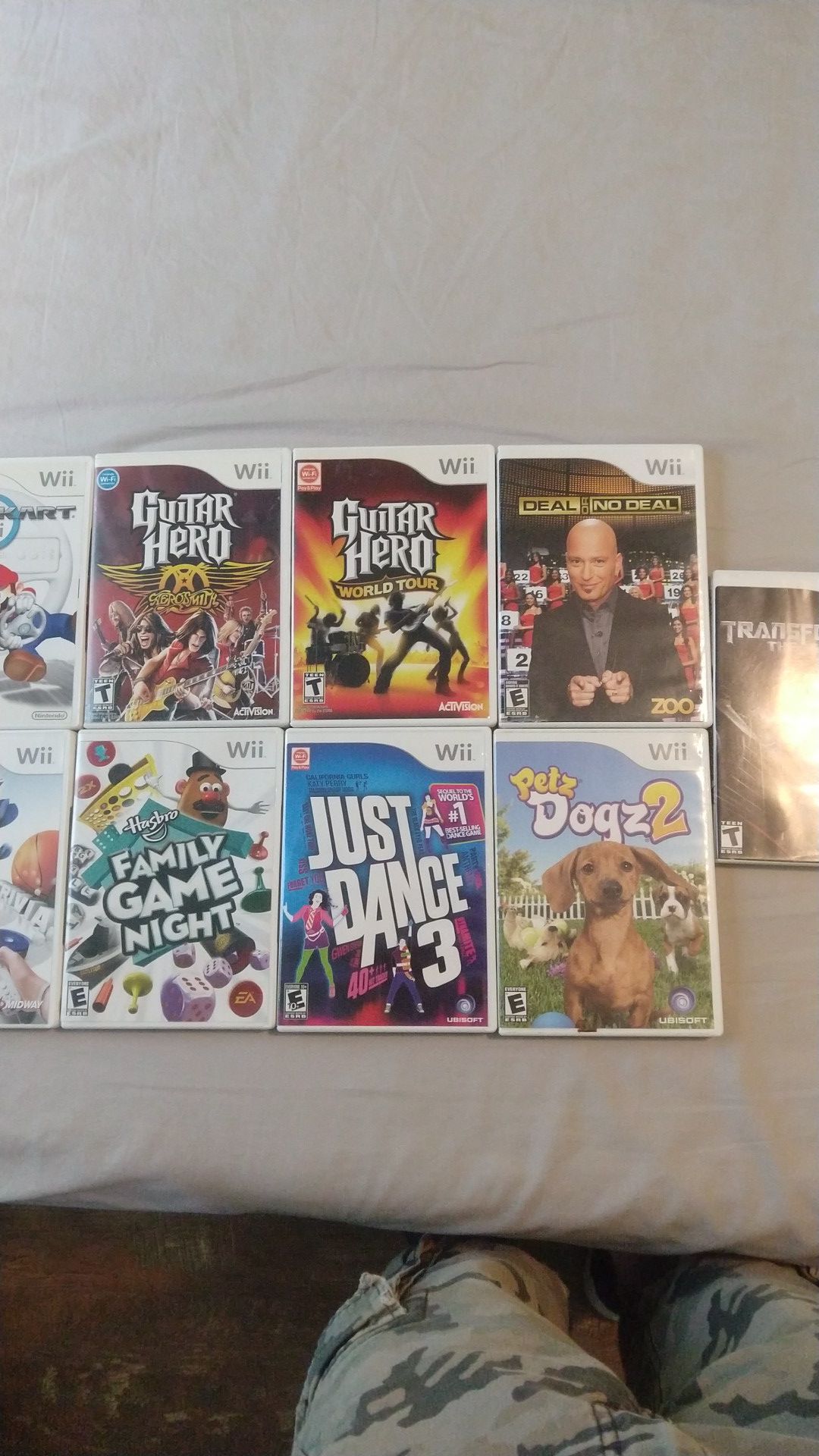 Wii game lot READ