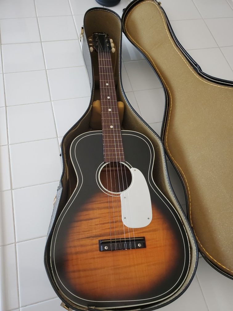 1960s Vintage Silvertone Parlor acoustic guitar
