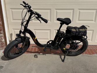 20” Fat Tire Electric Bike – Powerful Hub Motor – Great Condition