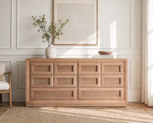 Modern Organic Wood Dresser / Credenza