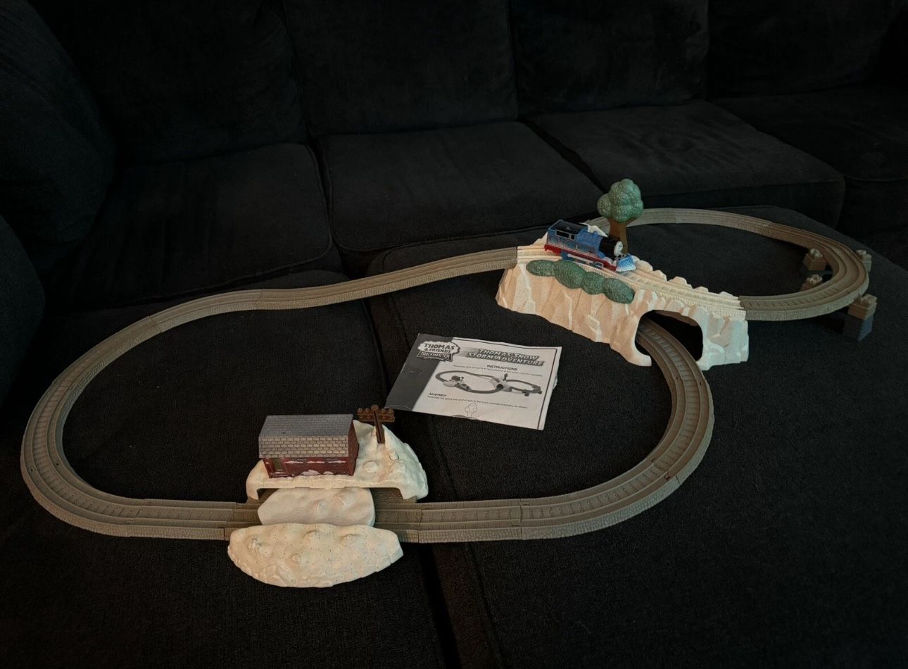 Thomas And Friends Trackmaster Thomas’ Snow Storm Adventure Set Read Description