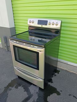 GE Stainless Steel Electric Stove