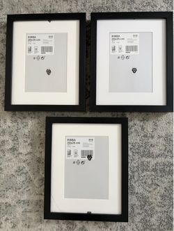 NEW IKEA RIBBA Frames (3) - Available 15 off Scripps Poway Parkway exit
