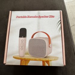 Portable karaoke Speaker Kits - $15